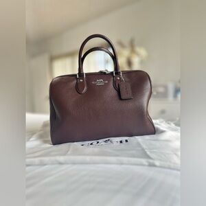 Coach Large Rowan in Maple-Excellent condition